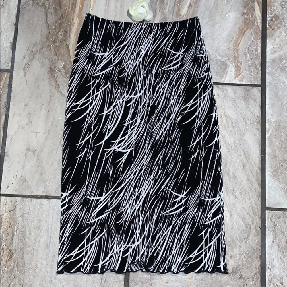 Black & White Skirt